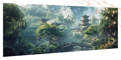 Diamond Painting Landschaft, Diamant Painting Bilder Erwachsene Baum, DIY Diamond Art Kinder Malen Nach Zahlen Bastelset, 5D Diamant Kunst Malerei Stickerei Set,Geschenke Home Wand Dekor 75x160cm T173 Diamond Painting Landschaft, Diamant Painting Bilder Erwachsene Baum, DIY Diamond Art Kinder Malen Nach Zahlen Bastelset, 5D Diamant Kunst Malerei Stickerei Set,Geschenke Home Wand Dekor 75x160cm T173 von Generic