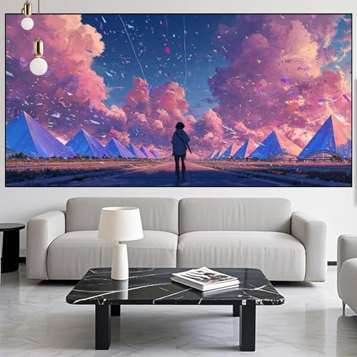 Diamond Painting Landschaft Diamond Painting Erwachsene 30x80cm Diamant Malerei Karikatur Malen Nach Zahlen DIY Strass Kunst Mosaikherstellung Crystal Stickerei Malerei Kit,Home Dekor Geschenke LK-214 Diamond Painting Landschaft Diamond Painting Erwachsene 30x80cm Diamant Malerei Karikatur Malen Nach Zahlen DIY Strass Kunst Mosaikherstellung Crystal Stickerei Malerei Kit,Home Dekor Geschenke LK-214 von Generic