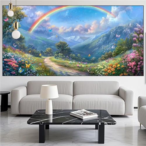 Diamond Painting Landschaft Diamond Painting Erwachsene Groß xxl 50x100cm Diamant Malerei Feld Malen Nach Zahlen DIY Strass Kunst Mosaikherstellung Crystal Stickerei Malerei Kits für Home Dekor KM-985 Diamond Painting Landschaft Diamond Painting Erwachsene Groß xxl 50x100cm Diamant Malerei Feld Malen Nach Zahlen DIY Strass Kunst Mosaikherstellung Crystal Stickerei Malerei Kits für Home Dekor KM-985 von Generic