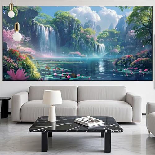 Diamond Painting Landschaft Diamond Painting Erwachsene Groß xxl 90x180cm Diamant Malerei,Gifts Fallen Malen Nach Zahlen DIY Strass Kunst Mosaikherstellung Crystal Stickerei Malerei,Gifts Kits KM-981 Diamond Painting Landschaft Diamond Painting Erwachsene Groß xxl 90x180cm Diamant Malerei,Gifts Fallen Malen Nach Zahlen DIY Strass Kunst Mosaikherstellung Crystal Stickerei Malerei,Gifts Kits KM-981 von Generic
