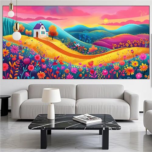 Diamond Painting Landschaft Diamont Painting Bilder Blume Malen Nach Zahlen Set für Kinder Erwachsene,5D Vollbohrung Crystal Bastelset Mädchen Mosaikherstellung,DIY Diamant Malerei 30x80cm KM-978 Diamond Painting Landschaft Diamont Painting Bilder Blume Malen Nach Zahlen Set für Kinder Erwachsene,5D Vollbohrung Crystal Bastelset Mädchen Mosaikherstellung,DIY Diamant Malerei 30x80cm KM-978 von Generic