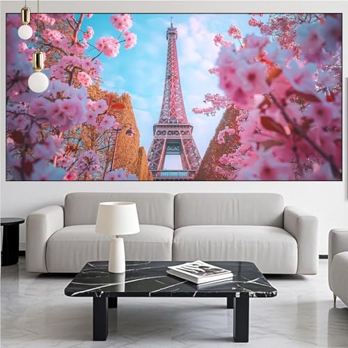 Diamond Painting Landschaft Diamont Painting Bilder Eiffelturm Malen Nach Zahlen Set für Kinder Erwachsene,Vollbohrung Crystal Bastelset Mädchen Mosaikherstellung,DIY Diamant Malerei 50x150cm KM-234 Diamond Painting Landschaft Diamont Painting Bilder Eiffelturm Malen Nach Zahlen Set für Kinder Erwachsene,Vollbohrung Crystal Bastelset Mädchen Mosaikherstellung,DIY Diamant Malerei 50x150cm KM-234 von Generic