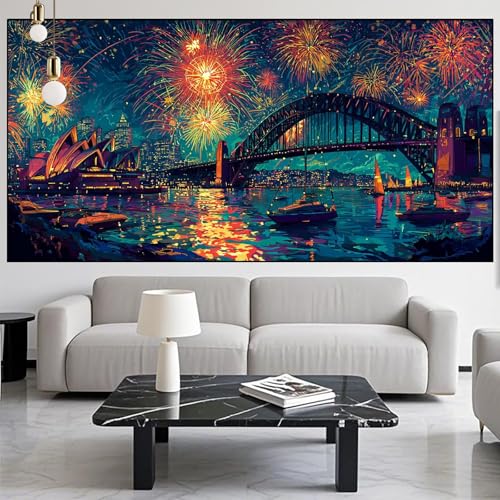 Diamond Painting Landschaft Diamont Painting Bilder Stadt Malen Nach Zahlen Set für Kinder Erwachsene,5D Vollbohrung Crystal Bastelset Mädchen Mosaikherstellung,Malerei Geschenke 40x70cm LK-211 Diamond Painting Landschaft Diamont Painting Bilder Stadt Malen Nach Zahlen Set für Kinder Erwachsene,5D Vollbohrung Crystal Bastelset Mädchen Mosaikherstellung,Malerei Geschenke 40x70cm LK-211 von Generic