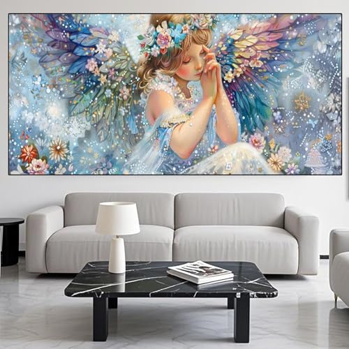 Diamond Painting Märchen Diamond Painting Erwachsene Groß xxl 100x300cm Diamant Malerei Engel Malen Nach Zahlen DIY Strass Kunst Mosaikherstellung Crystal Stickerei sets für Home Dekor Geschenke XD941 Diamond Painting Märchen Diamond Painting Erwachsene Groß xxl 100x300cm Diamant Malerei Engel Malen Nach Zahlen DIY Strass Kunst Mosaikherstellung Crystal Stickerei sets für Home Dekor Geschenke XD941 von Generic