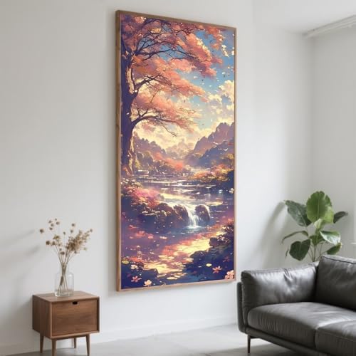 Diamond Painting Märchen Diamont Painting Bilder Wald Malen Nach Zahlen set für Erwachsene,5D Vollbohrung Crystal Bastelset Mosaikherstellung,DIY Diamant Malerei für Geschenke Wanddeko 30x80cm XD940 Diamond Painting Märchen Diamont Painting Bilder Wald Malen Nach Zahlen set für Erwachsene,5D Vollbohrung Crystal Bastelset Mosaikherstellung,DIY Diamant Malerei für Geschenke Wanddeko 30x80cm XD940 von Generic