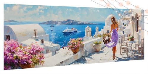 Diamond Painting Meer, Diamant Painting Bilder Erwachsene Landschaft, DIY Diamond Art Kinder Malen Nach Zahlen Bastelset, 5D Diamant Kunst Malerei Stickerei Set, Geschenke Home Wand Dekor 30x70cm T243 Diamond Painting Meer, Diamant Painting Bilder Erwachsene Landschaft, DIY Diamond Art Kinder Malen Nach Zahlen Bastelset, 5D Diamant Kunst Malerei Stickerei Set, Geschenke Home Wand Dekor 30x70cm T243 von Generic