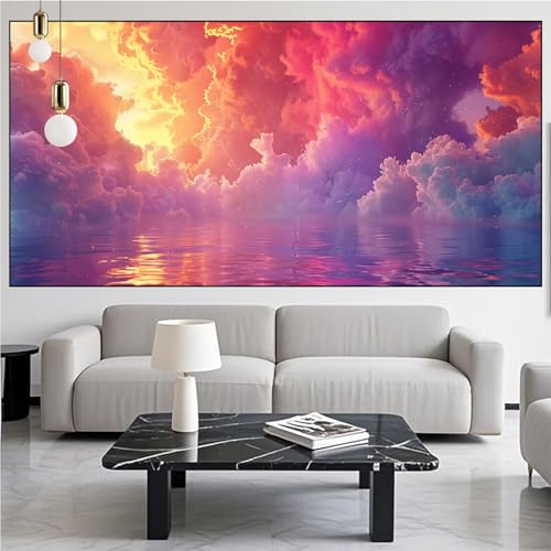 Diamond Painting Ozean Diamond Painting Erwachsene Groß xxl 100x300cm Diamant Malerei Abstrakt Malen Nach Zahlen DIY Strass Kunst Mosaikherstellung Crystal Stickerei Malerei Kits für Home Dekor KM-779 Diamond Painting Ozean Diamond Painting Erwachsene Groß xxl 100x300cm Diamant Malerei Abstrakt Malen Nach Zahlen DIY Strass Kunst Mosaikherstellung Crystal Stickerei Malerei Kits für Home Dekor KM-779 von Generic