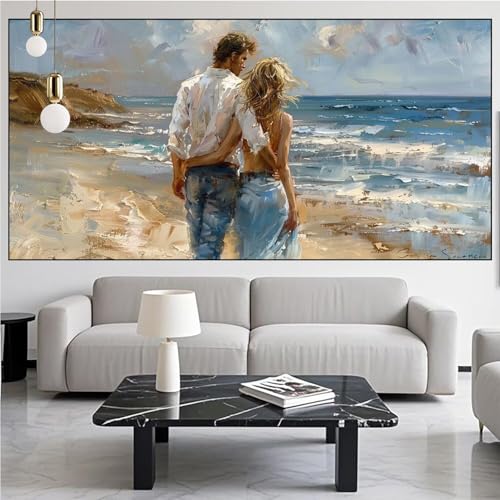 Diamond Painting Paar Diamont Painting Bilder Strand Malen Nach Zahlen Set für Kinder Erwachsene,5D Vollbohrung Crystal Bastelset Mädchen Mosaikherstellung,DIY Diamant Malerei,Gifts 100x300cm KM-822 Diamond Painting Paar Diamont Painting Bilder Strand Malen Nach Zahlen Set für Kinder Erwachsene,5D Vollbohrung Crystal Bastelset Mädchen Mosaikherstellung,DIY Diamant Malerei,Gifts 100x300cm KM-822 von Generic