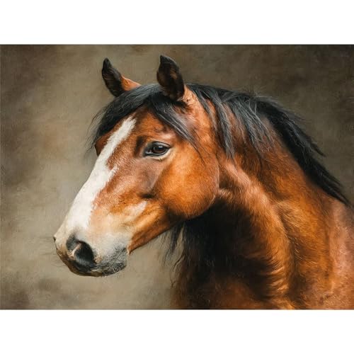 Diamond Painting Pferd Diamond Painting Kinder Tier Diamant Kunst Bilder Anfänger Diamant Malerei Stickerei Kreuzstich DIY Malen Nach Zahlen Mosaikherstellung,Dekoration Geschenke 70x100cm ZQ586 Diamond Painting Pferd Diamond Painting Kinder Tier Diamant Kunst Bilder Anfänger Diamant Malerei Stickerei Kreuzstich DIY Malen Nach Zahlen Mosaikherstellung,Dekoration Geschenke 70x100cm ZQ586 von Generic