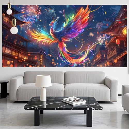 Diamond Painting Phönix Diamond Painting Erwachsene Groß xxl 90x180cm Diamant Malerei Stadt Malen Nach Zahlen DIY Strass Kunst Mosaikherstellung Crystal Stickerei Malerei Kits für Home Dekor KM-457 Diamond Painting Phönix Diamond Painting Erwachsene Groß xxl 90x180cm Diamant Malerei Stadt Malen Nach Zahlen DIY Strass Kunst Mosaikherstellung Crystal Stickerei Malerei Kits für Home Dekor KM-457 von Generic