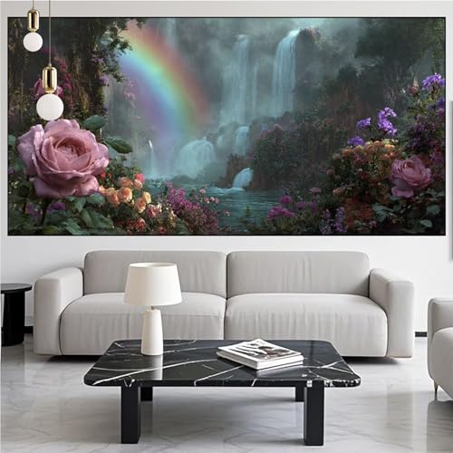 Diamond Painting Regenbogen Diamond Painting Erwachsene Groß xxl 90x180cm Diamant Malerei,Gifts Blume Malen Nach Zahlen DIY Strass Kunst Mosaikherstellung Crystal Stickerei Malerei,Gifts Kits KM-855 Diamond Painting Regenbogen Diamond Painting Erwachsene Groß xxl 90x180cm Diamant Malerei,Gifts Blume Malen Nach Zahlen DIY Strass Kunst Mosaikherstellung Crystal Stickerei Malerei,Gifts Kits KM-855 von Generic