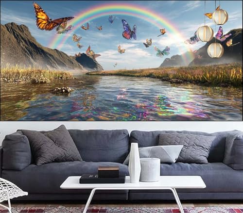 Diamond Painting Schmetterling Diamant Painting Bilder Regenbogen Malen Nach Zahlen Erwachsene DIY Mosaikherstellung Puzzle,Diamant Malerei Stickerei Kreuzstich set,Deko Gift Frauen 100x300cm VQ-523 Diamond Painting Schmetterling Diamant Painting Bilder Regenbogen Malen Nach Zahlen Erwachsene DIY Mosaikherstellung Puzzle,Diamant Malerei Stickerei Kreuzstich set,Deko Gift Frauen 100x300cm VQ-523 von Generic