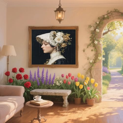 Diamond Painting Schönheit Diamond Painting Kinder Blume Diamant Kunst Bilder Anfänger Diamant Malerei Stickerei Kreuzstich DIY Malen Nach Zahlen Mosaikherstellung,Dekoration Geschenke 50x70cm ZQ614 Diamond Painting Schönheit Diamond Painting Kinder Blume Diamant Kunst Bilder Anfänger Diamant Malerei Stickerei Kreuzstich DIY Malen Nach Zahlen Mosaikherstellung,Dekoration Geschenke 50x70cm ZQ614 von Generic