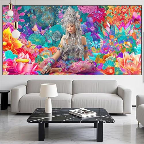 Diamond Painting Schönheit Diamont Painting Bilder Blume Malen Nach Zahlen Set für Kinder Erwachsene,5D Vollbohrung Crystal Bastelset Mädchen Mosaikherstellung,DIY Diamant Malerei 80x200cm KM-602 Diamond Painting Schönheit Diamont Painting Bilder Blume Malen Nach Zahlen Set für Kinder Erwachsene,5D Vollbohrung Crystal Bastelset Mädchen Mosaikherstellung,DIY Diamant Malerei 80x200cm KM-602 von Generic
