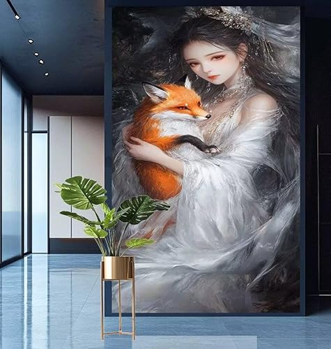 Diamond Painting Schönheit Diamont Painting Bilder Tier Malen Nach Zahlen Set für Kinder Erwachsene,5D Voll Crystal Bastelset Mädchen Mosaikherstellung,DIY Diamant Malerei für Geschenke 30x60cm E762 Diamond Painting Schönheit Diamont Painting Bilder Tier Malen Nach Zahlen Set für Kinder Erwachsene,5D Voll Crystal Bastelset Mädchen Mosaikherstellung,DIY Diamant Malerei für Geschenke 30x60cm E762 von Generic