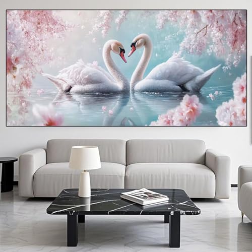 Diamond Painting Schwan Diamond Painting Erwachsene 40x100cm Diamant Malerei Blume Malen Nach Zahlen DIY Strass Kunst Mosaikherstellung Crystal Stickerei sets für Home Wand Dekor Geschenke XD919 Diamond Painting Schwan Diamond Painting Erwachsene 40x100cm Diamant Malerei Blume Malen Nach Zahlen DIY Strass Kunst Mosaikherstellung Crystal Stickerei sets für Home Wand Dekor Geschenke XD919 von Generic