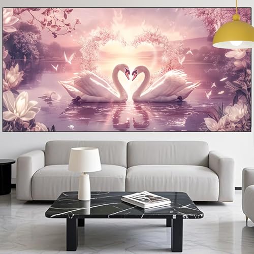 Diamond Painting Schwan Diamond Painting Erwachsene Groß xxl 100x300cm Diamant Malerei Liebe Malen Nach Zahlen DIY Strass Kunst Mosaikherstellung Crystal Stickerei Malerei für Dekor Geschenke YM-1067 Diamond Painting Schwan Diamond Painting Erwachsene Groß xxl 100x300cm Diamant Malerei Liebe Malen Nach Zahlen DIY Strass Kunst Mosaikherstellung Crystal Stickerei Malerei für Dekor Geschenke YM-1067 von Generic