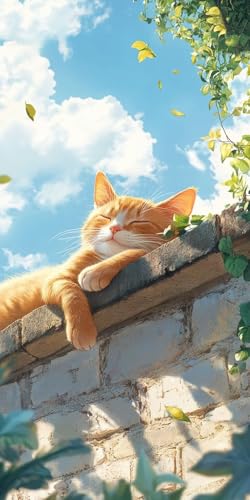 Diamond Painting Set Tier Katze Diamond Painting ZubehöR Kinder Kit, 5D DIY Diamant Malerei Malen Nach Zahlen Kristall Strass Stickerei Set, Mosaik Leinwand Kunsthandwerk Wanddekoration 80x160cm k-644 Diamond Painting Set Tier Katze Diamond Painting ZubehöR Kinder Kit, 5D DIY Diamant Malerei Malen Nach Zahlen Kristall Strass Stickerei Set, Mosaik Leinwand Kunsthandwerk Wanddekoration 80x160cm k-644 von Generic