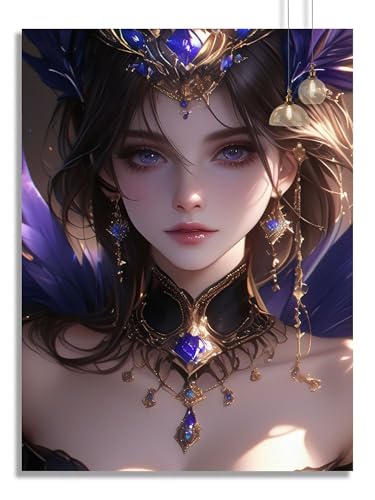 Diamond Painting Sexy Diamant Painting Erwachsene Schönheit Diamant Malerei Bilder 30x40cm DIY Full Eckige Steine Cross Stickerei Malerei Kits, Basteln Erwachsene Anfänger Kits für Wand Décor z368f von Generic