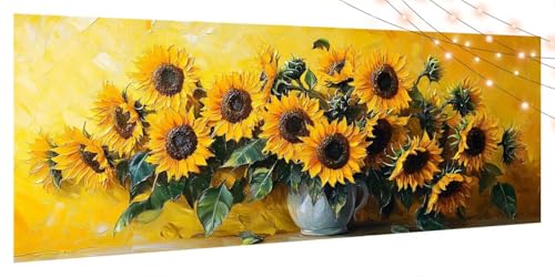 Diamond Painting Sonnenblume, Diamant Painting Bilder Erwachsene Blume, DIY Diamond Art Kinder Malen Nach Zahlen Bastelset, 5D Diamant Kunst Malerei Stickerei Set, Home Wand Dekor 100x200cm T1027 Diamond Painting Sonnenblume, Diamant Painting Bilder Erwachsene Blume, DIY Diamond Art Kinder Malen Nach Zahlen Bastelset, 5D Diamant Kunst Malerei Stickerei Set, Home Wand Dekor 100x200cm T1027 von Generic