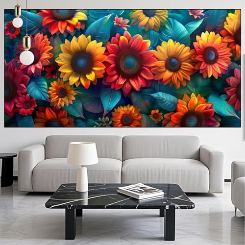 Diamond Painting Sonnenblume Diamond Painting Erwachsene Groß xxl 100x300cm Diamant Malerei,Gifts Blume Malen Nach Zahlen DIY Strass Kunst Mosaikherstellung Crystal Stickerei Malerei,Gifts Kits KM-949 Diamond Painting Sonnenblume Diamond Painting Erwachsene Groß xxl 100x300cm Diamant Malerei,Gifts Blume Malen Nach Zahlen DIY Strass Kunst Mosaikherstellung Crystal Stickerei Malerei,Gifts Kits KM-949 von Generic