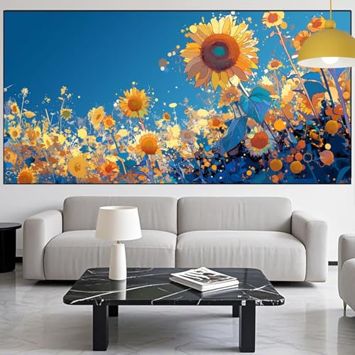 Diamond Painting Sonnenblume Diamond Painting Erwachsene Groß xxl 100x300cm Diamant Malerei Blume Malen Nach Zahlen DIY Strass Kunst Mosaikherstellung Crystal Stickerei Malerei Dekor Geschenke YM-1071 Diamond Painting Sonnenblume Diamond Painting Erwachsene Groß xxl 100x300cm Diamant Malerei Blume Malen Nach Zahlen DIY Strass Kunst Mosaikherstellung Crystal Stickerei Malerei Dekor Geschenke YM-1071 von Generic