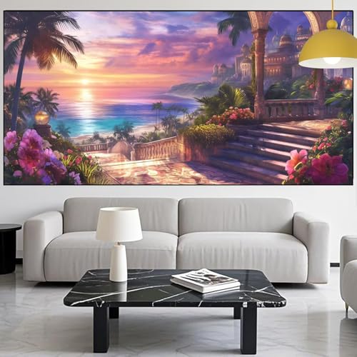 Diamond Painting Sonnenuntergang Diamond Painting Erwachsene Groß xxl 100x300cm Diamant Malerei Stadt Malen Nach Zahlen Strass Kunst Mosaikherstellung Crystal Stickerei Malerei Dekor Geschenke YM-1057 Diamond Painting Sonnenuntergang Diamond Painting Erwachsene Groß xxl 100x300cm Diamant Malerei Stadt Malen Nach Zahlen Strass Kunst Mosaikherstellung Crystal Stickerei Malerei Dekor Geschenke YM-1057 von Generic