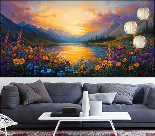 Diamond Painting Sonnenuntergang Diamond Painting Kinder Berg Diamant Malerei Anfänger Diamant Kunst Malerei Stickerei,Malen Nach Zahlen Bastelset Erwachsene Kristall Puzzle Geschenke 100x300cm QL-834 Diamond Painting Sonnenuntergang Diamond Painting Kinder Berg Diamant Malerei Anfänger Diamant Kunst Malerei Stickerei,Malen Nach Zahlen Bastelset Erwachsene Kristall Puzzle Geschenke 100x300cm QL-834 von Generic