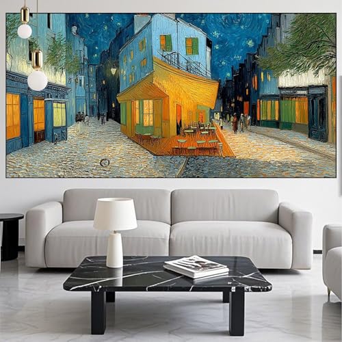 Diamond Painting Stadt Diamond Painting Erwachsene Groß xxl 80x200cm Diamant Malerei,Gifts Landschaft Malen Nach Zahlen DIY Strass Kunst Mosaikherstellung Crystal Stickerei Malerei,Gifts Kits KM-433 von Generic