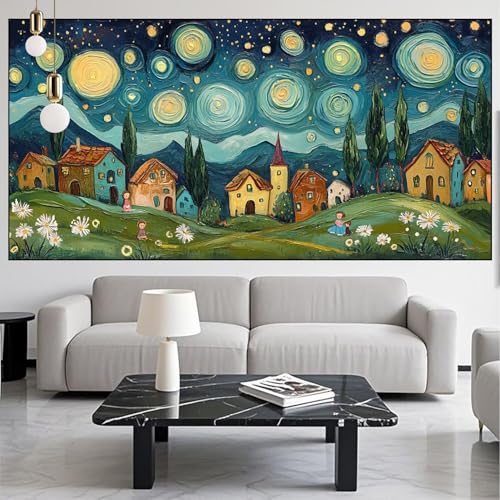 Diamond Painting Stadt Diamont Painting Bilder Abstrakt Malen Nach Zahlen Set für Kinder Erwachsene,5D Vollbohrung Crystal Bastelset Mädchen Mosaikherstellung,DIY Diamant Malerei,Gifts 80x200cm KM-644 Diamond Painting Stadt Diamont Painting Bilder Abstrakt Malen Nach Zahlen Set für Kinder Erwachsene,5D Vollbohrung Crystal Bastelset Mädchen Mosaikherstellung,DIY Diamant Malerei,Gifts 80x200cm KM-644 von Generic