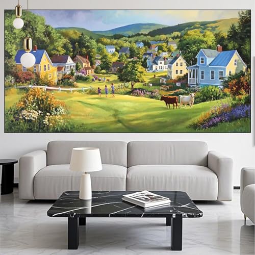 Diamond Painting Stadt Diamont Painting Bilder Tier Malen Nach Zahlen Set für Kinder Erwachsene,5D Vollbohrung Crystal Bastelset Mädchen Mosaikherstellung,DIY Diamant Malerei,Gifts 100x300cm KM-962 Diamond Painting Stadt Diamont Painting Bilder Tier Malen Nach Zahlen Set für Kinder Erwachsene,5D Vollbohrung Crystal Bastelset Mädchen Mosaikherstellung,DIY Diamant Malerei,Gifts 100x300cm KM-962 von Generic