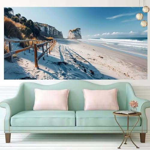 Diamond Painting Strand Diamond Painting Kinder 20×50cm Diamant Bilder Water 5D DIY Bastelset Erwachsene Groß Diamant Malerei Kits Full Crystal Strass Mosaic Stickerei Wand Deko,Mädchen Geschenk T255 von Generic