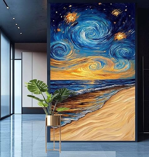 Diamond Painting Strand Diamont Painting Bilder Sternenhimmel Malen Nach Zahlen Set für Kinder Erwachsene,5D Crystal Bastelset Mädchen Mosaikherstellung,DIY Diamant Malerei für Geschenke 30x80cm E629 Diamond Painting Strand Diamont Painting Bilder Sternenhimmel Malen Nach Zahlen Set für Kinder Erwachsene,5D Crystal Bastelset Mädchen Mosaikherstellung,DIY Diamant Malerei für Geschenke 30x80cm E629 von Generic