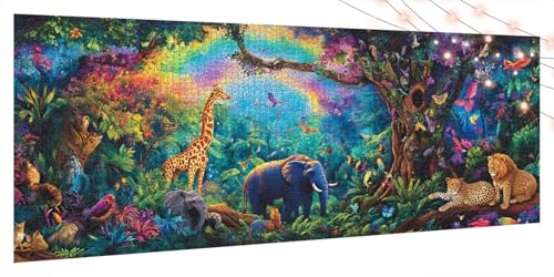 Diamond Painting Tier, Diamant Painting Bilder Erwachsene Wald, DIY Diamond Arts Kinder Malen Nach Zahlen Bastelset, 5D Diamant Kunst Malerei Stickerei Set, Geschenke Home Wand Dekor 40x90cm T113 Diamond Painting Tier, Diamant Painting Bilder Erwachsene Wald, DIY Diamond Arts Kinder Malen Nach Zahlen Bastelset, 5D Diamant Kunst Malerei Stickerei Set, Geschenke Home Wand Dekor 40x90cm T113 von Generic