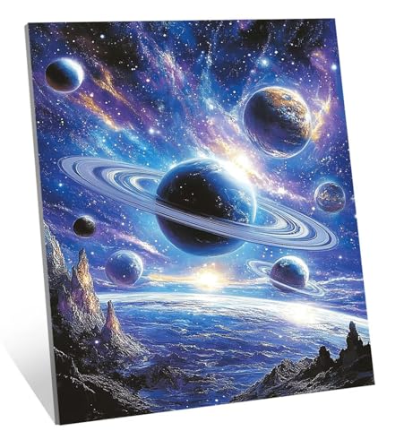 Diamond Painting Universum Diamant Painting Bilder Sternenhimmel Diamant Kunst Malerei Stickerei Set, DIY Vollbohrer Bastelset Erwachsene Diamanten, Zur Entspannung und Als Wanddeko 120x80 cm H-5629 Diamond Painting Universum Diamant Painting Bilder Sternenhimmel Diamant Kunst Malerei Stickerei Set, DIY Vollbohrer Bastelset Erwachsene Diamanten, Zur Entspannung und Als Wanddeko 120x80 cm H-5629 von Generic