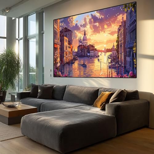 Diamond Painting Venedig Diamont Painting Bilder Landschaft Malen Nach Zahlen set für Erwachsene,5D Vollbohrung Bastelset Mosaikherstellung,DIY Diamant Malerei für Deko Geschenke 90x250cm XD946 Diamond Painting Venedig Diamont Painting Bilder Landschaft Malen Nach Zahlen set für Erwachsene,5D Vollbohrung Bastelset Mosaikherstellung,DIY Diamant Malerei für Deko Geschenke 90x250cm XD946 von Generic