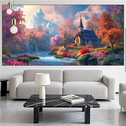 Diamond Painting Wald Diamond Painting Erwachsene 40x70cm Diamant Malerei Landschaft Malen Nach Zahlen DIY Strass Kunst Mosaikherstellung Crystal Stickerei Malerei Kits für Home Dekor Geschenke KM-831 Diamond Painting Wald Diamond Painting Erwachsene 40x70cm Diamant Malerei Landschaft Malen Nach Zahlen DIY Strass Kunst Mosaikherstellung Crystal Stickerei Malerei Kits für Home Dekor Geschenke KM-831 von Generic