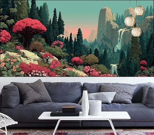 Diamond Painting Wald Diamond Painting Kinder Landschaft Diamant Malerei Anfänger Diamant Kunst Malerei Stickerei set,DIY Malen Nach Zahlen Bastelset Erwachsene Kristall Puzzle,Gift 100x300cm VQ-372 von Generic