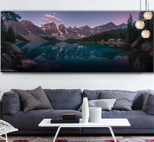 Diamond Painting Wald Diamond Painting Kinder See Diamant Malerei Anfänger Diamant Kunst Malerei Stickerei set,DIY Malen Nach Zahlen Bastelset Erwachsene Kristall Puzzle Home Geschenke 50x120cm F719 von Generic