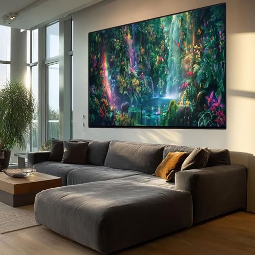 Diamond Painting Wald Diamont Painting Bilder Blume Malen Nach Zahlen set für Erwachsene,5D Vollbohrung Crystal Bastelset Mosaikherstellung,DIY Diamant Malerei für Geschenke Wanddeko 80x160cm XD802 Diamond Painting Wald Diamont Painting Bilder Blume Malen Nach Zahlen set für Erwachsene,5D Vollbohrung Crystal Bastelset Mosaikherstellung,DIY Diamant Malerei für Geschenke Wanddeko 80x160cm XD802 von Generic