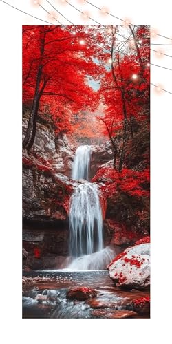 Diamond Painting Wasserfall, Diamond Painting Erwachsene Groß XXL 60x130cm, DIY Diamand Art Mosaikherstellung Zubehör,5D Diamant Stickerei Kits für Anfänger und Kinder,Wand Dekor Wohnzimmer Wald T1326 Diamond Painting Wasserfall, Diamond Painting Erwachsene Groß XXL 60x130cm, DIY Diamand Art Mosaikherstellung Zubehör,5D Diamant Stickerei Kits für Anfänger und Kinder,Wand Dekor Wohnzimmer Wald T1326 von Generic