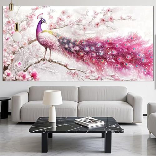 Diamond Painting Winter Diamond Painting Erwachsene Groß xxl 100x300cm Diamant Malerei Pfau Malen Nach Zahlen DIY Strass Kunst Mosaikherstellung Crystal Stickerei Malerei Kits für Home Dekor KM-867 Diamond Painting Winter Diamond Painting Erwachsene Groß xxl 100x300cm Diamant Malerei Pfau Malen Nach Zahlen DIY Strass Kunst Mosaikherstellung Crystal Stickerei Malerei Kits für Home Dekor KM-867 von Generic