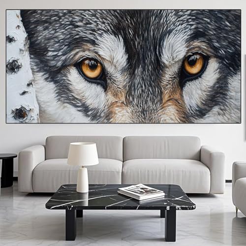 Diamond Painting Wolf Diamond Painting Erwachsene 40x70cm Diamant Malerei Tier Malen Nach Zahlen DIY Strass Kunst Mosaikherstellung Crystal Stickerei Malerei sets für Home Wand Dekor Geschenke XD471 Diamond Painting Wolf Diamond Painting Erwachsene 40x70cm Diamant Malerei Tier Malen Nach Zahlen DIY Strass Kunst Mosaikherstellung Crystal Stickerei Malerei sets für Home Wand Dekor Geschenke XD471 von Generic