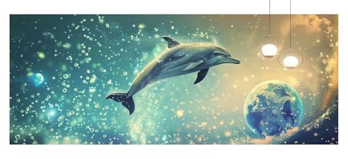 Diamond Painting kinder Delphin Basteln Mädchen 8 Jahre Landschaft Diamond Painting Klein 100x300cm Bastelset Erwachsene DIY 5D Eckige Steine Strass Kristall Stickerei Leinwand Bilder Wand Dekor z888f Diamond Painting kinder Delphin Basteln Mädchen 8 Jahre Landschaft Diamond Painting Klein 100x300cm Bastelset Erwachsene DIY 5D Eckige Steine Strass Kristall Stickerei Leinwand Bilder Wand Dekor z888f von Generic