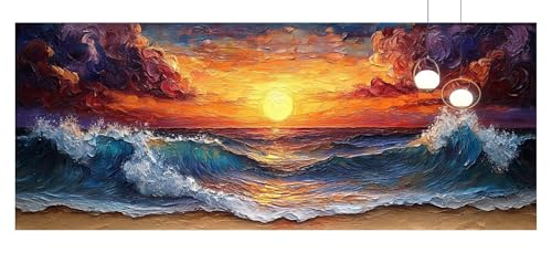 Diamond Painting kinder Sonnenuntergang Basteln Mädchen 8 Jahre Ozean Diamond Painting Klein 100x300cm Bastelset Erwachsene DIY 5D Eckige Steine Strass Kristall Stickerei Leinwand Bilder Dekor z906f Diamond Painting kinder Sonnenuntergang Basteln Mädchen 8 Jahre Ozean Diamond Painting Klein 100x300cm Bastelset Erwachsene DIY 5D Eckige Steine Strass Kristall Stickerei Leinwand Bilder Dekor z906f von Generic
