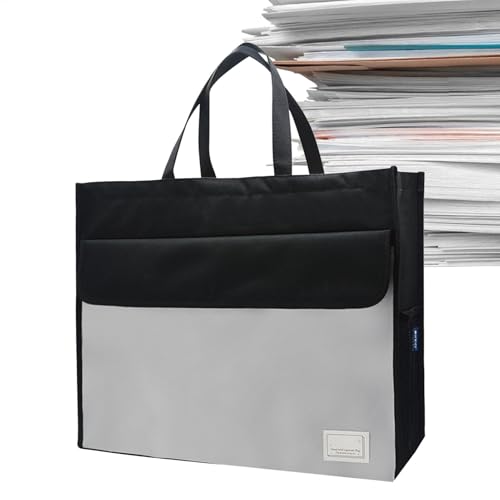 Dokumentbeutel - Aktenstasche, TOTE -Dokument -Beutel -Datei -Tasche | Dokumentenhandtasche Mit Großer Kapazitätsdokumente Mit Handlungshandel, Leichter Datei -Tasche Für Dokumente, Karten, Nachrichte von Generic