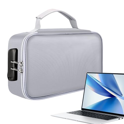 Dokumentenbox, , wasserdicht und wasserdicht | Große Dokumententasche wasserdicht und mit Schloss, Schutztaschen für 3-lagiger Dateiorganisator für Certi von Generic