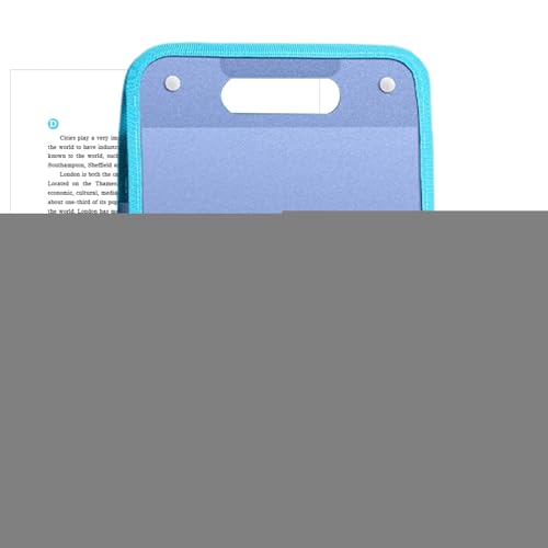 Dokumentenmappe – -Aktenordner, 13 Taschen, tragbarer Dokumentenhalter, Quittungen, Rechnungen, Aufbewahrung für Reisen, Konferenzraum, Klassenzimmer, Einzelhandel, Theke, Zuhause, Uni von Generic