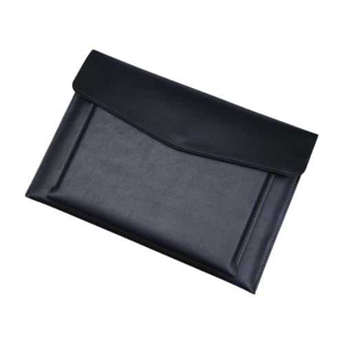 Dokumentenmappen aus Papier | A4 Reise-Ordner – Doppelschichtige PU-Leder-Dokumententasche, wasserdichte Dokumententasche, Tasche von Generic