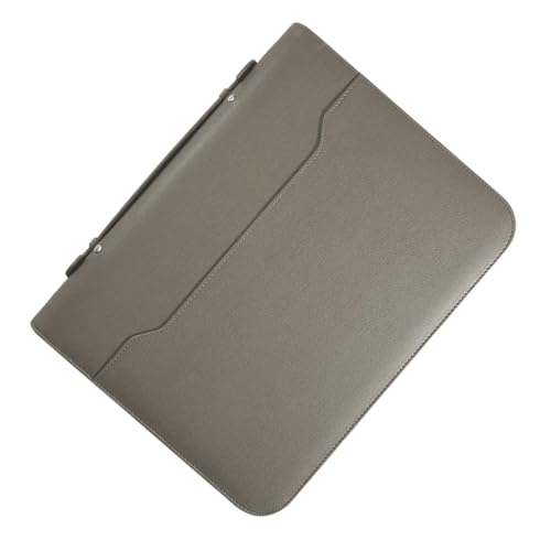 Dokumentenordner Folio – A4-Quittungs-Aktenordner aus PU-Leder mit Reißverschluss, multifunktionaler juristischer Notizblock, Business-Organizer, Reiseordner Dokumentenordner Folio – A4-Quittungs-Aktenordner aus PU-Leder mit Reißverschluss, multifunktionaler juristischer Notizblock, Business-Organizer, Reiseordner von Generic